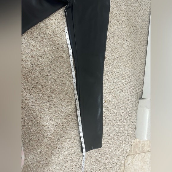 Marc New York black Leather pants size S - Picture 4 of 7